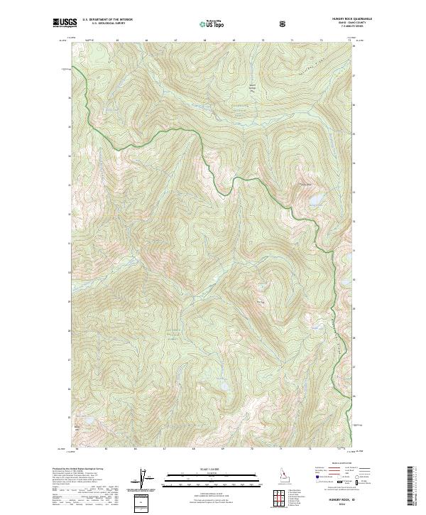 Hungry Rock, ID — USGS 7.5-minute topo (2024)