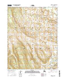 Hughes C-2 NE, AK — USGS 7.5-minute topo (2016)