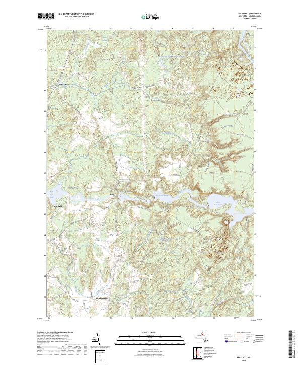 Belfort, NY — USGS 7.5-minute topo (2023)