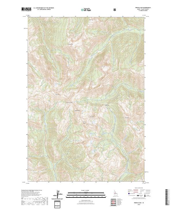 Profile Gap, ID — USGS 7.5-minute topo (2024)
