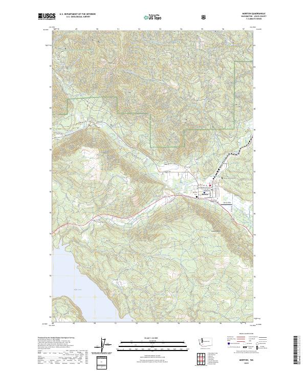 Morton, WA — USGS 7.5-minute topo (2023)