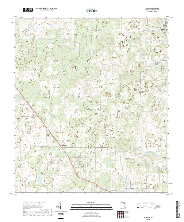 Fairfield, FL — USGS 7.5-minute topo (2024)