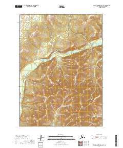 Taylor Mountains D-7 SE, AK — USGS 7.5-minute topo (2019)