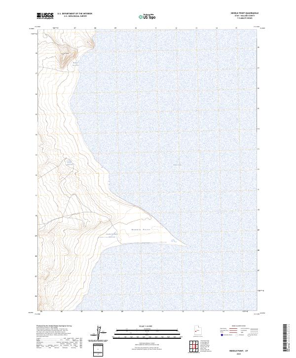 Needle Point, UT — USGS 7.5-minute topo (2023)