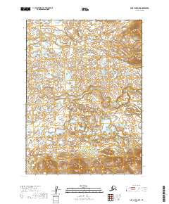 Lake Clark A-8 SE, AK — USGS 7.5-minute topo (2019)