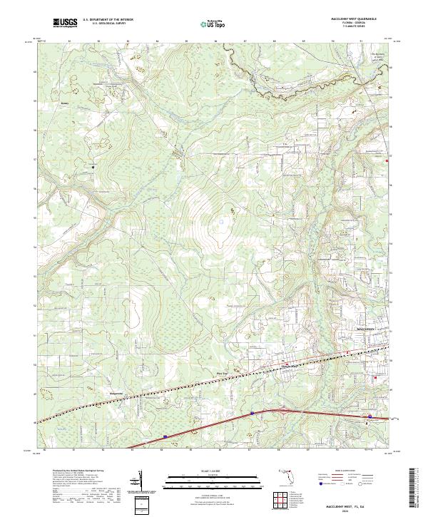 Macclenny West, FL-GA — USGS 7.5-minute topo (2024)