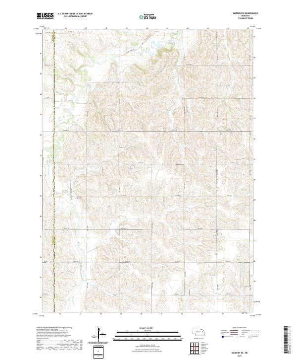 Madison SE, NE — USGS 7.5-minute topo (2021)