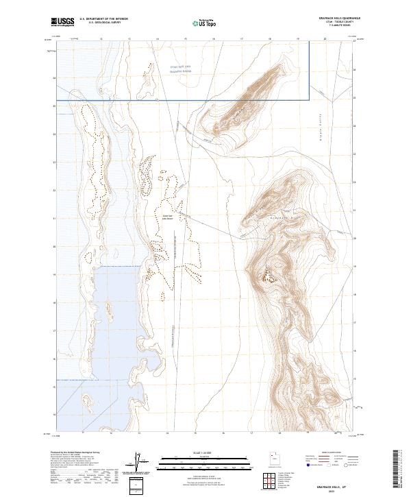 Grayback Hills, UT — USGS 7.5-minute topo (2023)