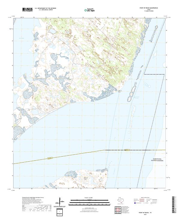Point of Rocks, TX — USGS 7.5-minute topo (2022)