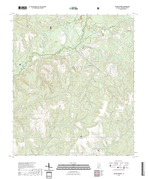 Watkins Bridge, AL — USGS 7.5-minute topo (2024)