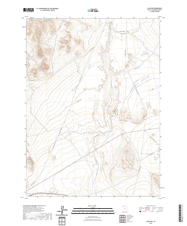 Lucin NW, UT — USGS 7.5-minute topo (2023)