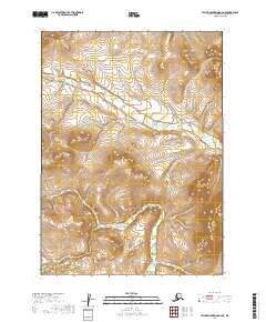 Taylor Mountains A-6 NE, AK — USGS 7.5-minute topo (2019)