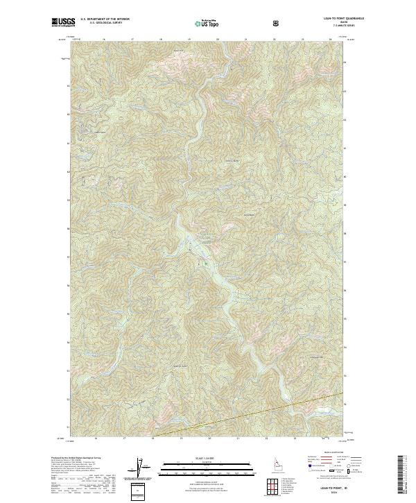 Lean-to Point, ID — USGS 7.5-minute topo (2024)