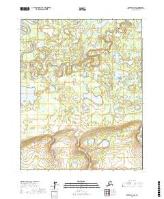 Beaver A-1 NW, AK — USGS 7.5-minute topo (2017)