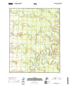 Fort Yukon D-1 NW, AK — USGS 7.5-minute topo (2018)