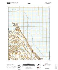 Iliamna A-2 SW, AK — USGS 7.5-minute topo (2018)