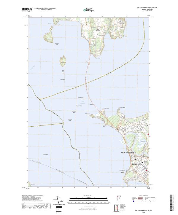 Colchester Point, VT-NY — USGS 7.5-minute topo (2024)