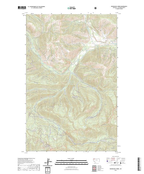 Skookoleel Creek, MT — USGS 7.5-minute topo (2024)