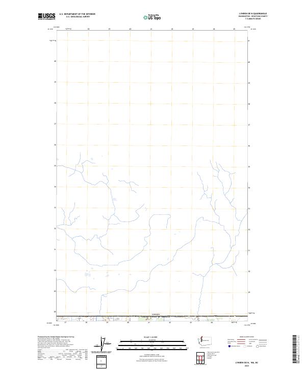 Lynden OE N, WA-BC — USGS 7.5-minute topo (2023)