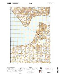 Naknek A-5 NE, AK — USGS 7.5-minute topo (2019)