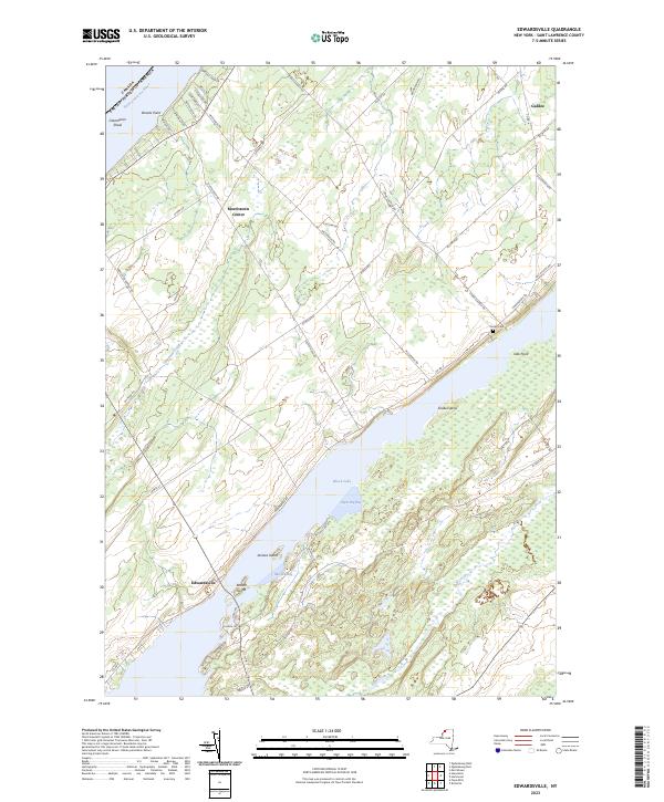 Edwardsville, NY — USGS 7.5-minute topo (2023)