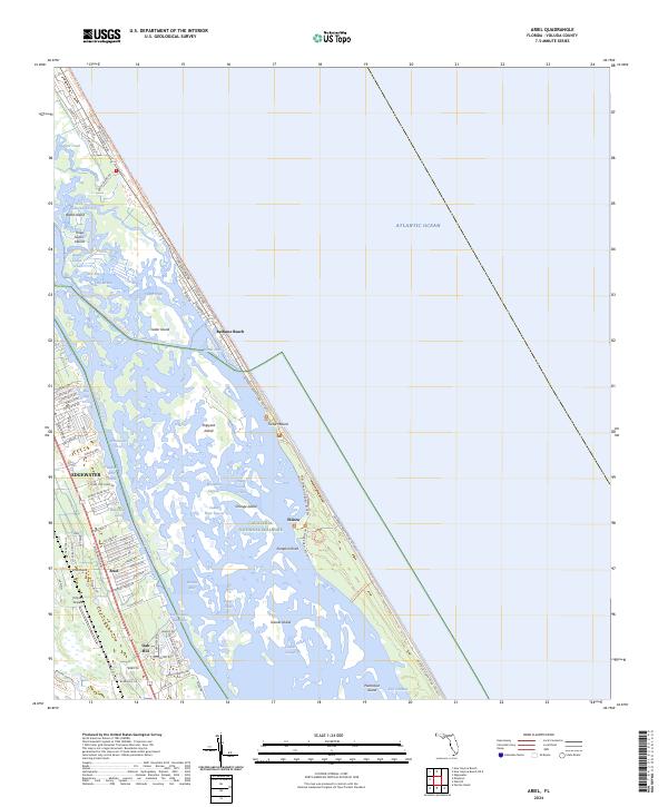 Ariel, FL — USGS 7.5-minute topo (2024)