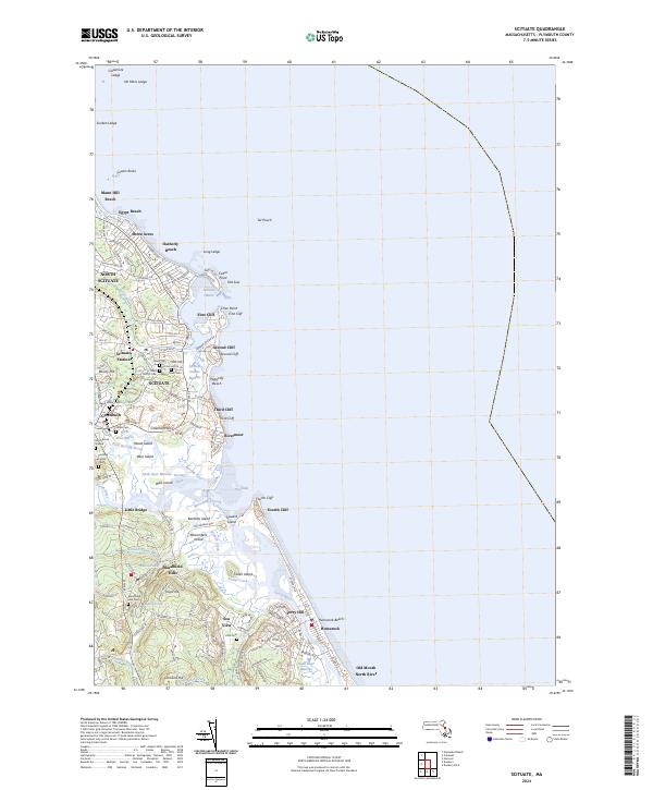Scituate, MA — USGS 7.5-minute topo (2024)