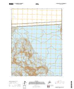 Mount Saint Elias B-4 SW, AK-YT — USGS 7.5-minute topo (2017)