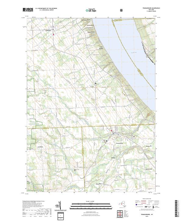 Trumansburg, NY — USGS 7.5-minute topo (2023)