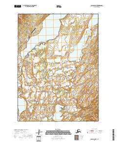 Iliamna D-5 NW, AK — USGS 7.5-minute topo (2018)