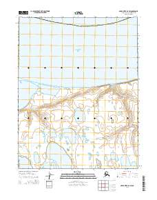 Meade River D-4 SW, AK — USGS 7.5-minute topo (2014)