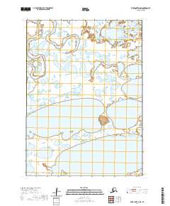 Baird Inlet A-6 NE, AK — USGS 7.5-minute topo (2020)