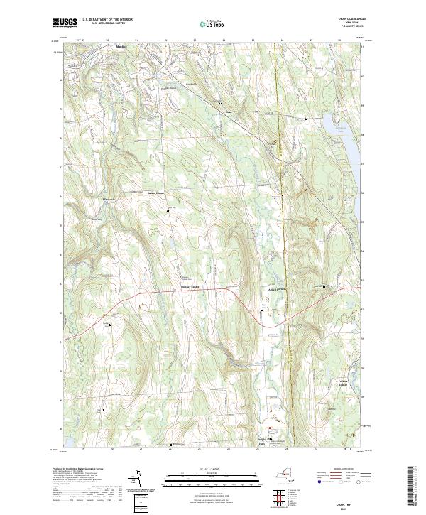 Oran, NY — USGS 7.5-minute topo (2023)