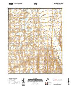 Mount Michelson D-5 SE, AK — USGS 7.5-minute topo (2018)