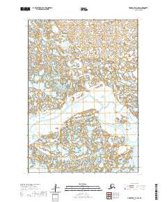 Hooper Bay B-1 NW, AK — USGS 7.5-minute topo (2020)