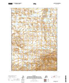 Ugashik B-5 SE, AK — USGS 7.5-minute topo (2019)