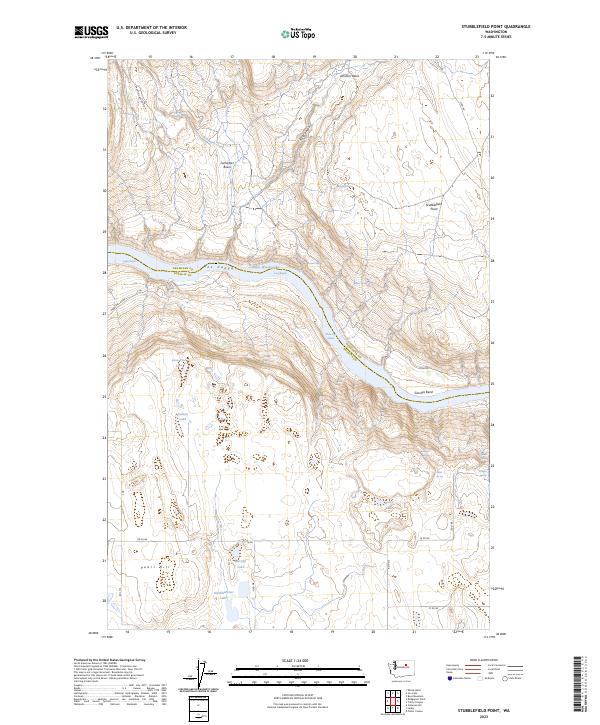Stubblefield Point, WA — USGS 7.5-minute topo (2023)
