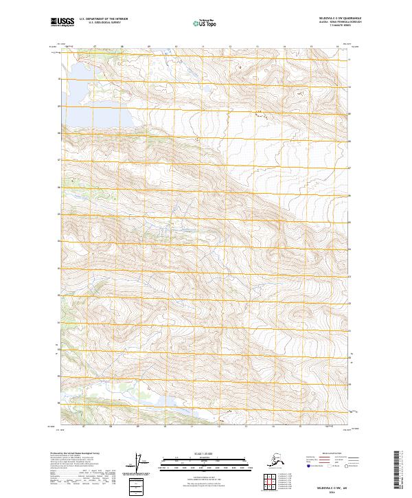 Seldovia C-3 SW, AK — USGS 7.5-minute topo (2024)