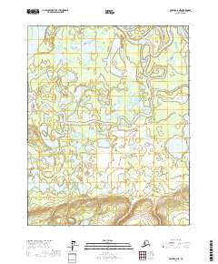 Beaver A-2 NE, AK — USGS 7.5-minute topo (2017)