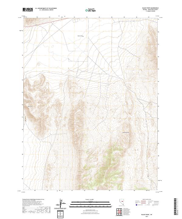 Black Point, NV — USGS 7.5-minute topo (2021)
