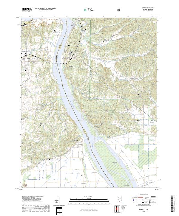 Thebes, IL-MO — USGS 7.5-minute topo (2024)