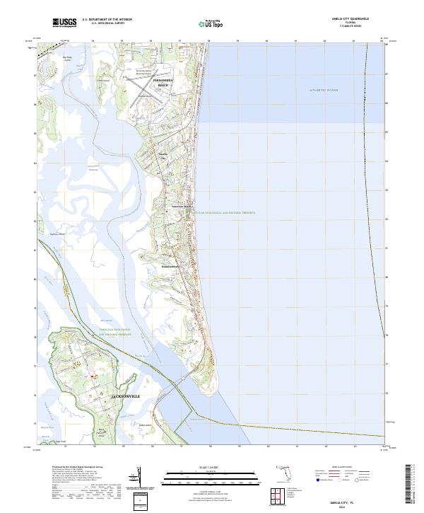 Amelia City, FL — USGS 7.5-minute topo (2024)