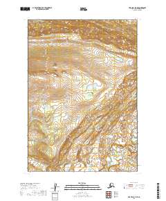 Lime Hills B-5 NE, AK — USGS 7.5-minute topo (2019)