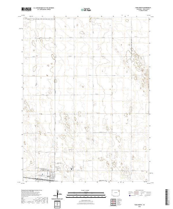 Yuma North, CO — USGS 7.5-minute topo (2022)