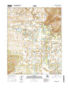 Bettles A-5 NE, AK — USGS 7.5-minute topo (2016)