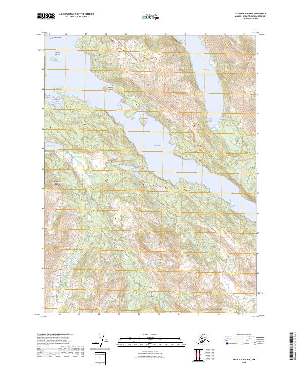 Seldovia B-4 NW, AK — USGS 7.5-minute topo (2024)