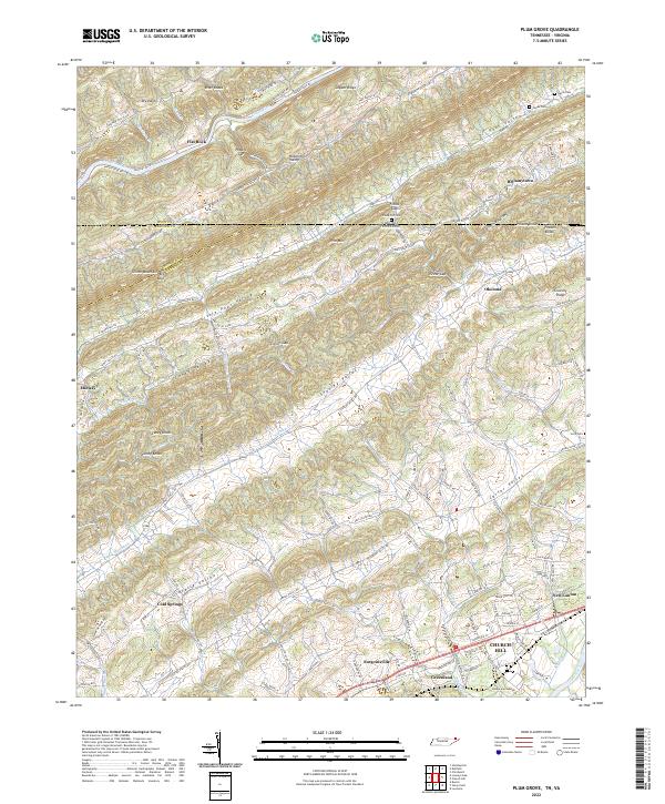 Plum Grove, TN-VA — USGS 7.5-minute topo (2022)