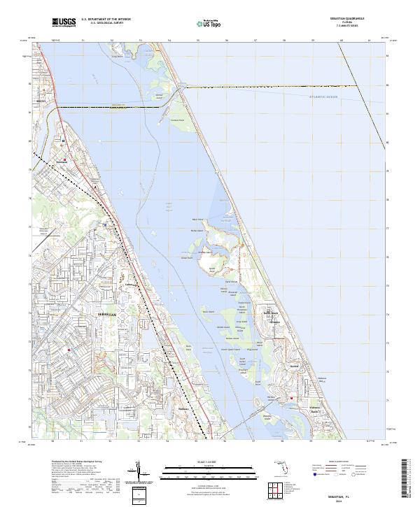 Sebastian, FL — USGS 7.5-minute topo (2024)