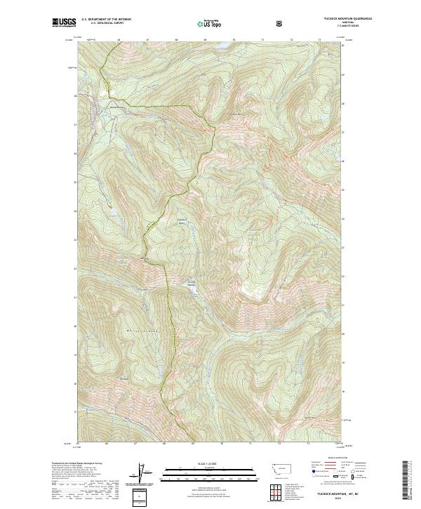 Tuchuck Mountain, MT-BC — USGS 7.5-minute topo (2024)