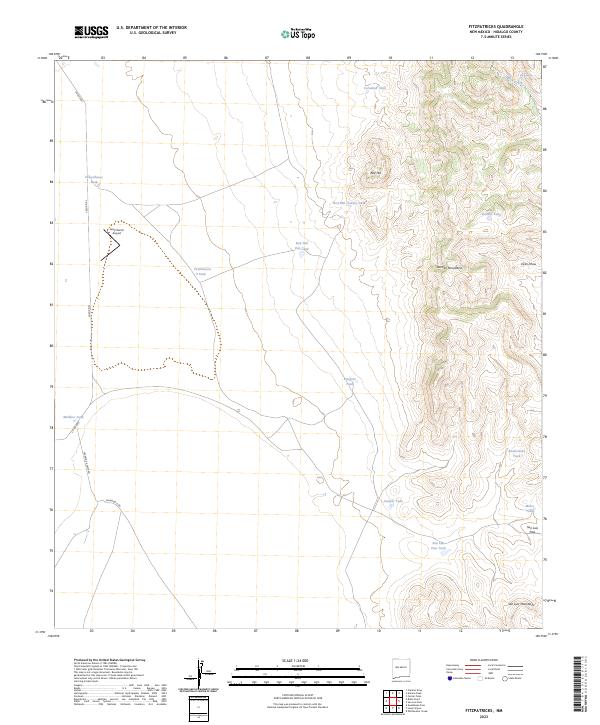 Fitzpatricks, NM — USGS 7.5-minute topo (2023)